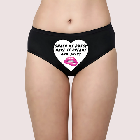 "Personalized Love Note Naughty Panty Snazzyway