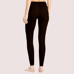 Women’s Elastic Fabric Leggings 2-Pack Set Snazzyway