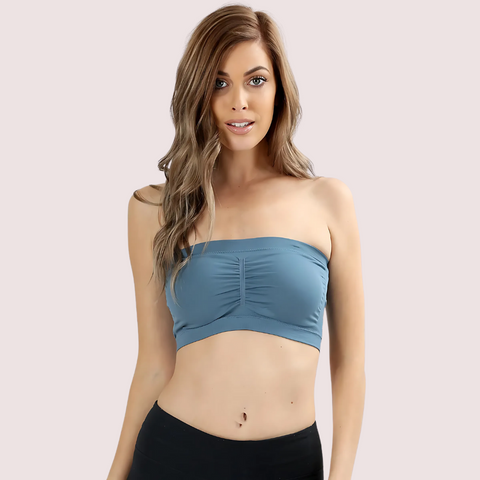Set of 5 Colorful Bandeau Tube Bras for Every Mood Snazzyway