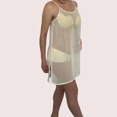 Snazzyway High Street Fully See-Through Mesh Babydoll Nightwear