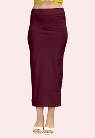 French Daina Cotton Shapewear Petticoat for Sarees Snazzyway