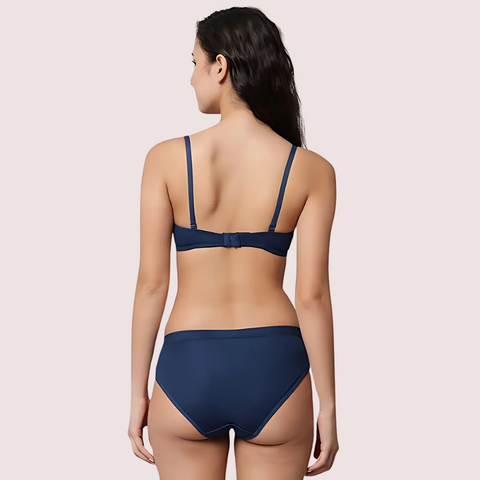 Classic Cotton Sexy Bra & Panty Set (2 pack) Snazzyway