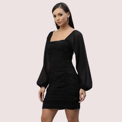 Stylish Black One-Piece Outfit for Women Snazzyway