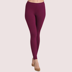 Seamless Stretch Cotton Leggings for Women Snazzyway