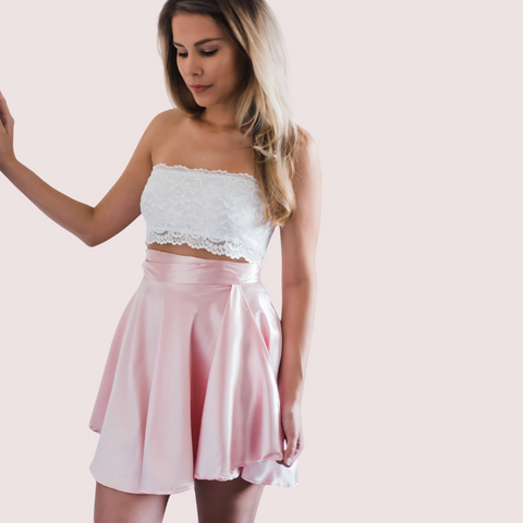 White Hot Tube Bandeau Bra for Women Snazzyway