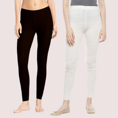 Casual Ankle Leggings for Women – 2-Pack Set Snazzyway