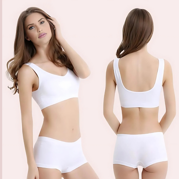Motion Mate Sports Bra & Boyshort Set Snazzyway
