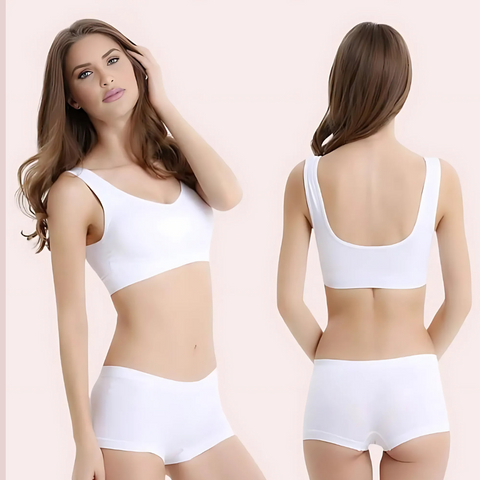 Motion Mate Sports Bra & Boyshort Set Snazzyway