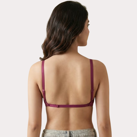 Pack of 2 Women’s V-Neck Full-Coverage Everyday Bras Snazzyway