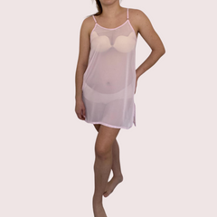 Snazzyway High Street Fully See-Through Mesh Babydoll Nightwear