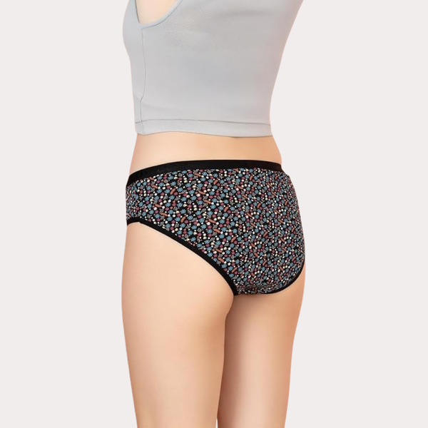 Women’s Printed Cotton Panty – Pack of 12 Snazzyway
