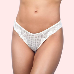 Exclusive French Daina Ultra Luxe Tanga Thong Panty Gift Box Snazzyway