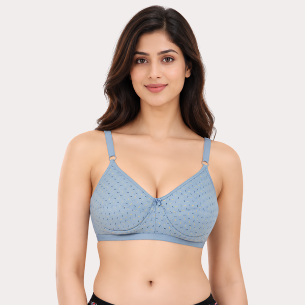 Pack of 2 Women’s Printed Everyday Comfort Bras Snazzyway
