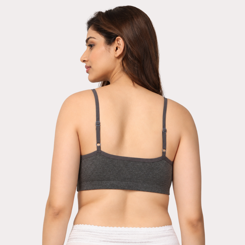 Pack of 4 Women’s Spaghetti Strap Cotton Comfort Bras Snazzyway