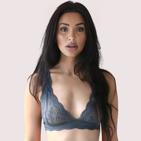 Ultra-Luxe French-Inspired Bralette Set by French Daina Snazzyway