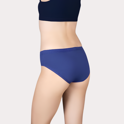 PK-24 Classic Solid Mid-Rise Comfort Briefs – Assorted Snazzyway