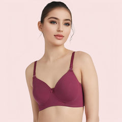 Velva Glow Seamless Lightly Padded Bra Duo Snazzyway