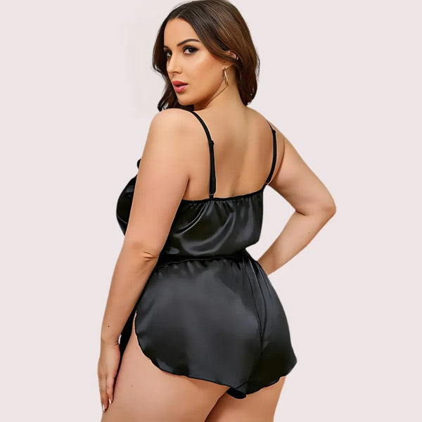 Extra Plus Size Cami top shorts set 6XL Snazzyway