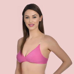 Bliss Wear Non-Wired Padded Bra Essentials – 6 Pack Snazzyway