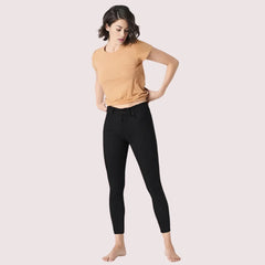 Women's Sleek Silhouette Black Skinny Fit Jeans Snazzyway