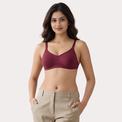 Pack of 2 Women’s V-Neck Full-Coverage Everyday Bras Snazzyway