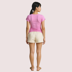 Butterfly Print Inspirational Graphic Tee - Pack of 2 Snazzyway