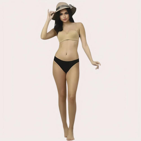 FD Demi Bra + Free Seamless Panty -  Lift, Comfort & Perfect Fit Snazzyway