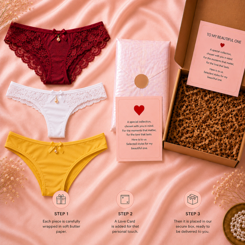 The Intimate Edit — Luxury 3-Piece Panty Collection Snazzyway