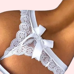 French Daina Premium Lace String in Elegant Gift Box Snazzyway