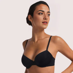 Raven Rise – Black Push-Up Bra Snazzyway