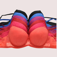 2 Pack Full Coverage Padded wirefree Bra Snazzyway