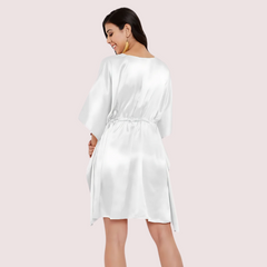 Pearl Glow Satin Maxi Gown (5XL–6XL) Snazzyway