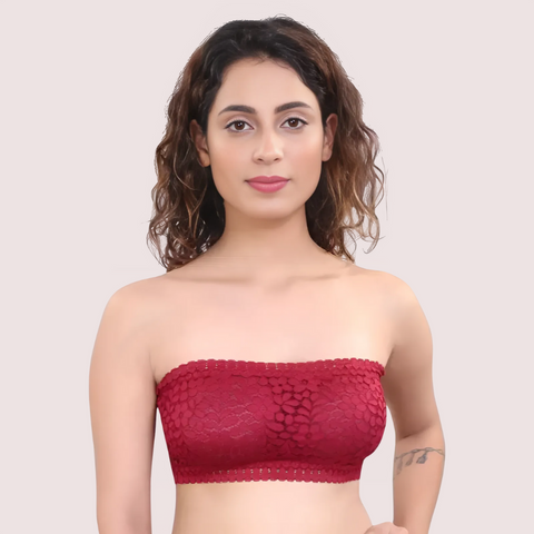 RelaxedFit Stretchable Wirefree Bralette for Effortless Style Snazzyway