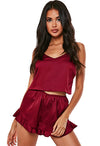 Super comfy Cami and shorts lounge set snazzyway