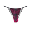 Lasenza Classy Black Net G-String Thong Underwear snazzyway