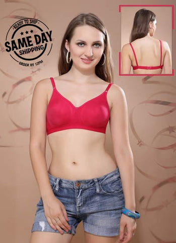 3 Pack Comfort Seamless Padded bras FRENCH DAINA