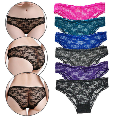 2 pack Women's Lace Stretch Hipster Panties FRENCH DAINA