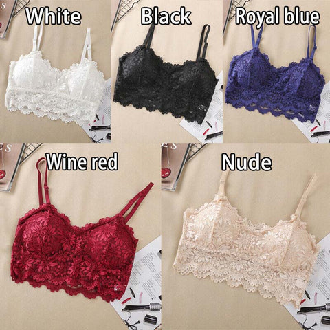 2 pack luxury lace padded bralette FRENCH DAINA