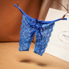 2 Pack seductive open crotch lace thong snazzyway