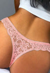 2 pack sexy Women&#39;s Lace Thong underwear snazzyway