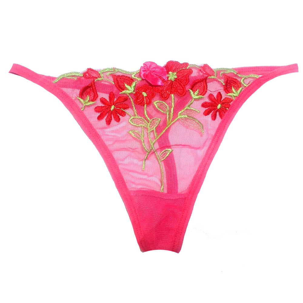 Beautiful Low Waist Thong Panties Pack, Snazzyway