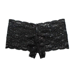 2 pack crotchless luxury lacy boyshorts snazzyway