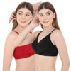 &quot;2 Pack&quot; Everyday Cotton Stretch Bra French Daina