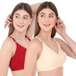 "2 Pack" Everyday Cotton Stretch Bra French Daina