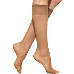 3 Pairs Knee high Smooth Stocking By Marks & Spencer French Daina