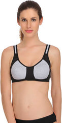 "Non" padded medium impact Sports bra ( 2 Pack ) snazzyway