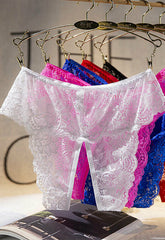 4XL-5XL French Daina opencrotch lace panty2Pack snazzyway