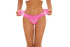 Women&#39;s Flower Lace Thongs Soft Underwear snazzyway
