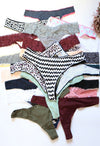 7 Pack Sexy thong Panties Variety Pack FRENCH DAINA