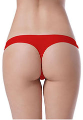 "Warner's" Sexy Red T-Back Thong Panty snazzyway